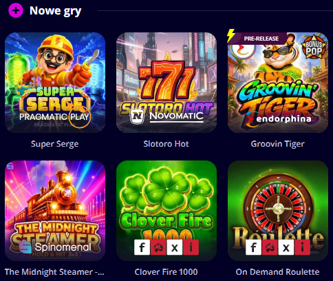 slotoro nowe gr